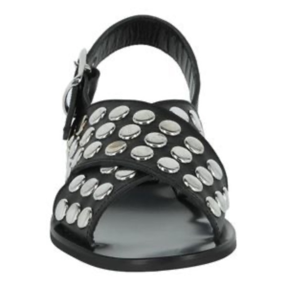 MCQ Alexander McQueen Sundance Studded Sandal Black Womens - Picture 2 of 6